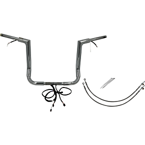 Fat Baggers Inc Handlebar Kit - Flat Top - 14" - Chrome 602214