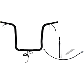 Handlebar Kit - Rounded Top - 16" - Black 912516-B