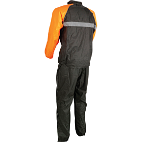 2-Piece Rainsuit - Black/Orange - 2XL 2851-0533