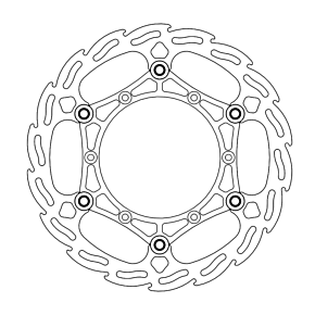Brake Rotor - Flame 260 111046-PU
