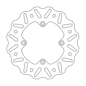 Brake Rotor - Rear - Nitro 110366-PU
