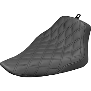 Renegade Solo Seat - Lattice Stitched - Black - FLS