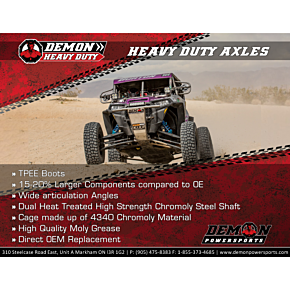 Complete Axle Kit - Heavy Duty - Front Left PAXL-4024HD