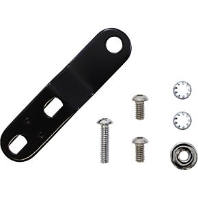 Bare Bones Pillion Pad - Smooth - Black - FXLR LYR-007P