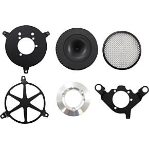 Cobra Air Filter - Spoke - Black 606-0102-04B-SB