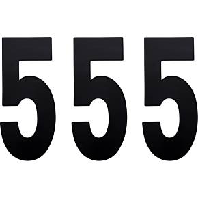 FX Number 5 - Black - 8" 02-4475