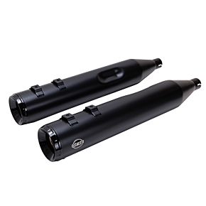 4-1/2" GNX Slip-On Mufflers - Guardian Black 550-1078