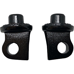Splined Peg Adapter - Male - Black K73252