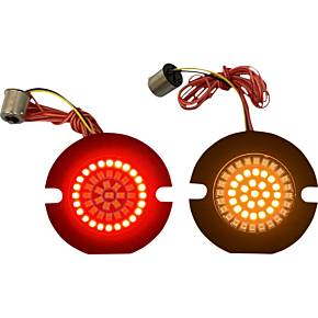 Custom Dynamics Flat Rear Turn Signal 1156 - Amber Lens GEN-4-AR2-1156T