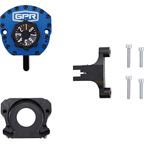 V5-S Steering Damper - Blue - R6 5-5011-4023B