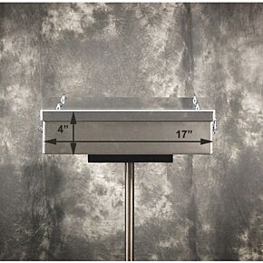 Happy Trails Products Aluminum Top Box 15 Liters - 14"x17"x4" NC