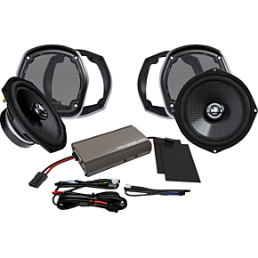 Hogtunes Amplifier/Speaker Kit - 225 W - Lower Fairing 702-XL AMP KIT