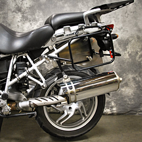 Happy Trails Products Exhaust Lowering Kit  BMW R1200GS (2005-2009 only)