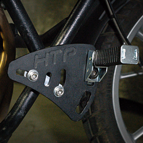 Happy Trails Products Happy Trails Adj Universal Clamp-on Highway Pegs for 1" Tubing