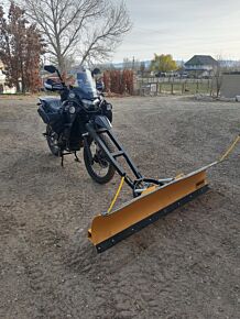 Happy Trails Products Happy Trails Adjustable Snow Plow Attachment for the KLR650 (All Years)