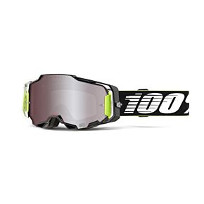 100% Armega Hiper Goggle Racr Mirror Silver Lens