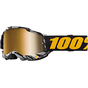 100-PERCENT Accuri 2 Goggle Ambush Mirror True Gold Lens