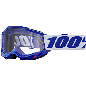 100-PERCENT Accuri 2 Goggle Blue Clear Lens