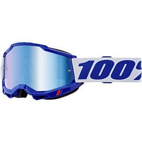 100-PERCENT Accuri 2 Goggle Blue Mirror Blue Lens