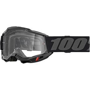100-PERCENT Accuri 2 Otg Goggle Black Clear Lens