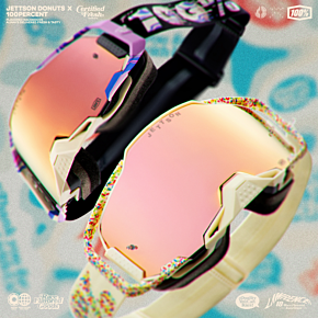 100-PERCENT Armega Goggle 2/pk Le Jett Lawrence Donut  - Mirror
