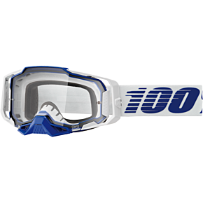 100-PERCENT Armega Goggle Blue Clear Lens