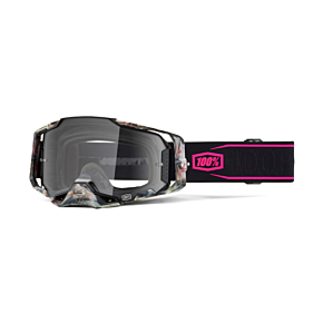 100-PERCENT Armega Goggle Sarcelle Clear