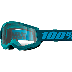 100-PERCENT Strata 2 Goggle Stone Clear Lens