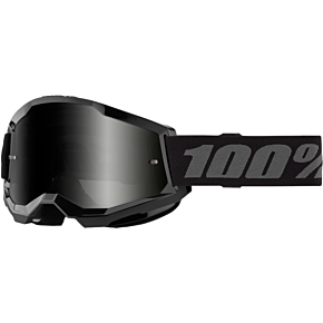 100-PERCENT Strata 2 Sand Goggle Black Smoke Lens
