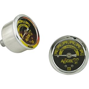 ACCEL Oil Pressure Gauge Polished