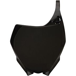 Acerbis Front Number Plate Black
