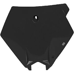 Acerbis Front Number Plate Black