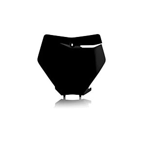 Acerbis Front Number Plate Black
