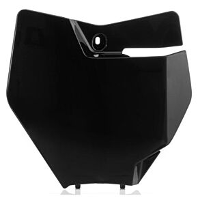 Acerbis Front Number Plate Black