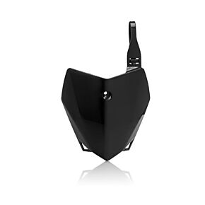 Acerbis Front Number Plate Black