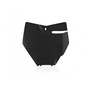 Acerbis Front Number Plate Black