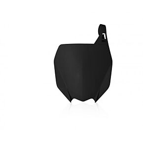 Acerbis Front Number Plate Black