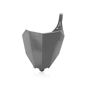 Acerbis Front Number Plate Grey