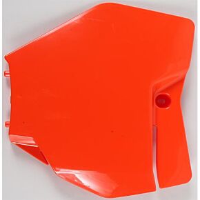 Acerbis Front Number Plate Orange