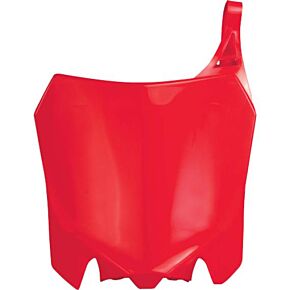 Acerbis Front Number Plate Red