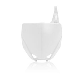 Acerbis Front Number Plate White