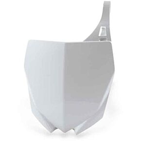 Acerbis Front Number Plate White
