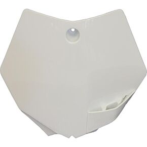Acerbis Front Number Plate White