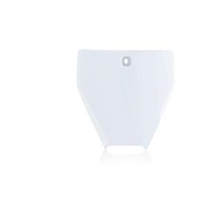 Acerbis Front Number Plate White