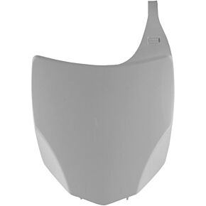 Acerbis Front Number Plate White