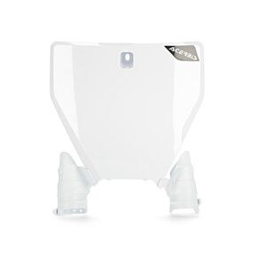 Acerbis Front Number Plate White