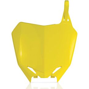 Acerbis Front Number Plate Yellow