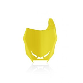 Acerbis Front Number Plate Yellow