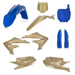 ACERBIS Full Plastic Kit Blue/gold Yam