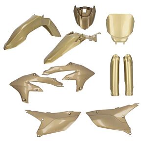 ACERBIS Full Plastic Kit Gold/gold Yam